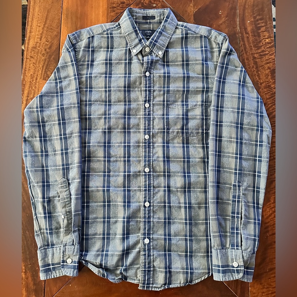 J Crew Casual Button Down Shirt